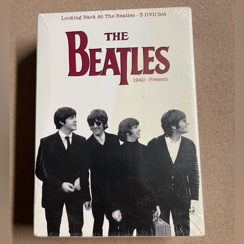 NWT - The Beatles- Looking Back At The Beatles 1940-Present - 3 Disc Set - DVD